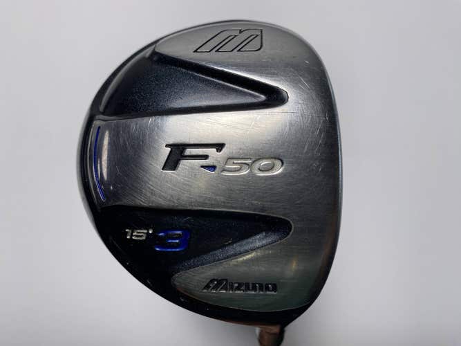 Mizuno F50 3 Fairway Wood 15* Exsar FS2 Stiff Graphite Mens RH