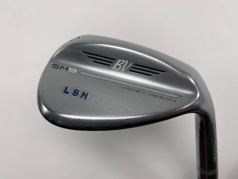 Titleist Vokey SM9 Tour Chrome Wedge 60* 4 Project X LZ 6.0 Stiff Steel Mens RH