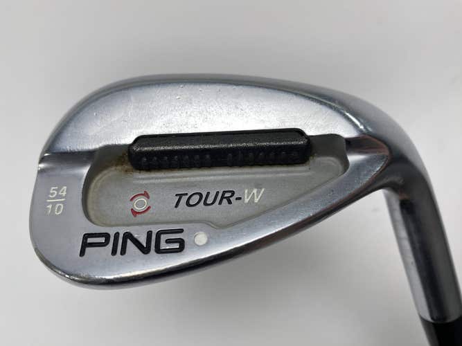 Ping Tour-W Brushed Silver Sand Wedge SW 54* 10 White Dot 3* Up AWT Wedge RH