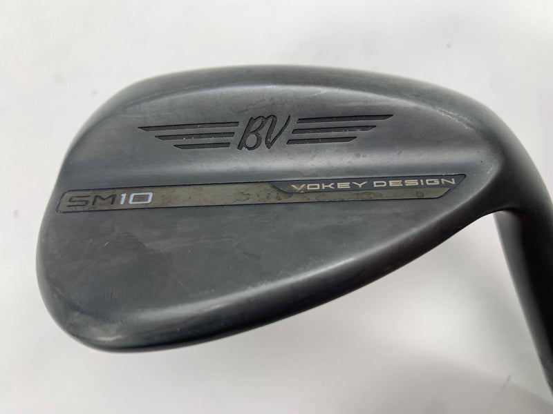 Titleist Vokey SM10 Jet Black Wedge 60* 10 Bounce S-Grind SM10 Wedge Steel RH
