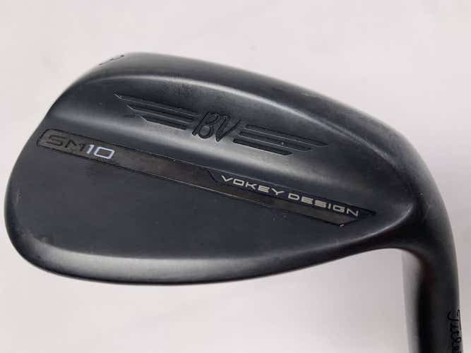 Titleist Vokey SM10 Jet Black Wedge 58* 8  NS Pro 880 AMC Regular Steel Mens RH