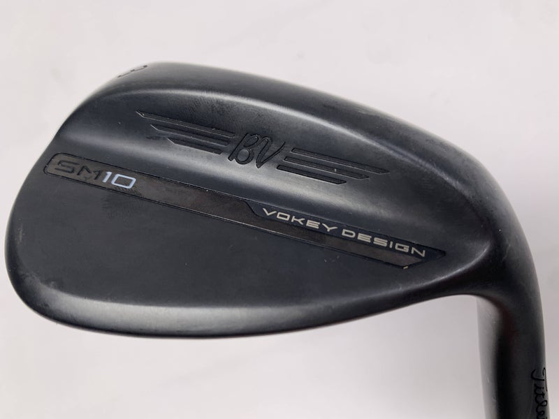 Titleist Vokey SM10 Jet Black Wedge 58* 8 NS Pro 880 AMC Regular Steel Mens RH