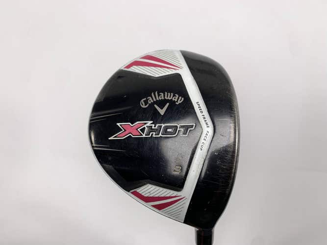 Callaway X Hot Womens 2013 3 Fairway Wood 15* Project X PXv Ladies RH