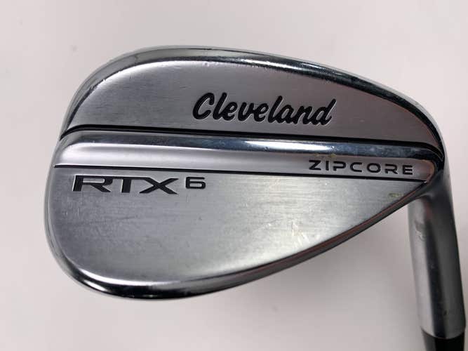 Cleveland RTX 6 ZipCore Tour Satin Sand Wedge 54* 12 Tour Iron TGI 80g Stiff RH