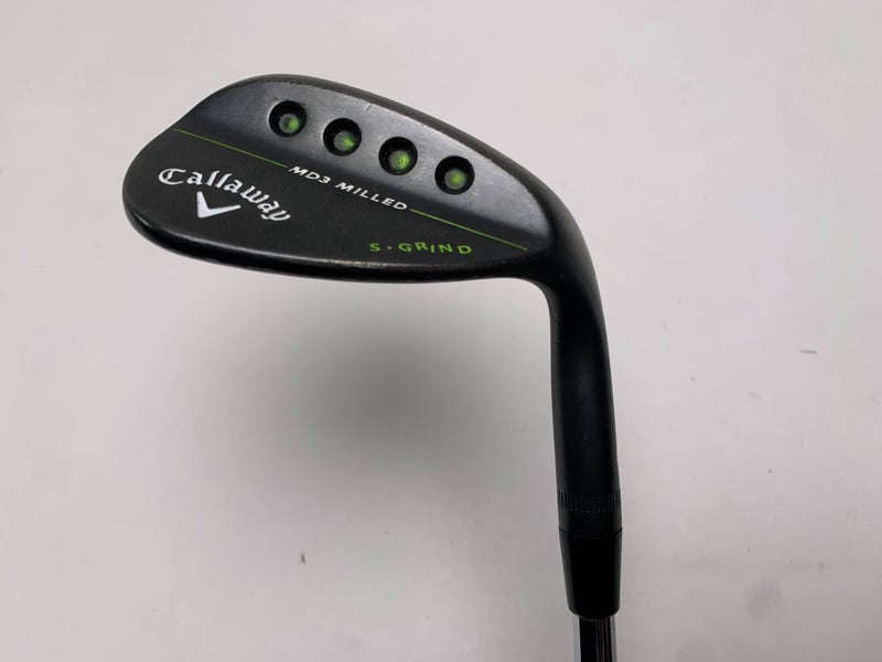 Callaway MD3 Milled Black S-Grind Sand Wedge SW 56* 10 Dynamic Gold Wedge RH