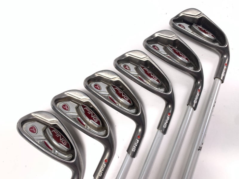 Ping Faith Iron Set 7-PW+GW+SW Red Dot ULT200 Ladies Graphite Womens RH