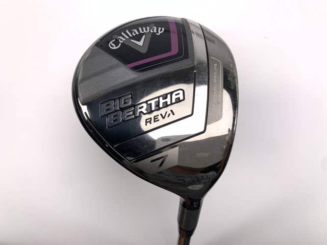 Callaway Big Bertha REVA 23 7 Fairway Wood 24* RCH 40W Ladies RH
