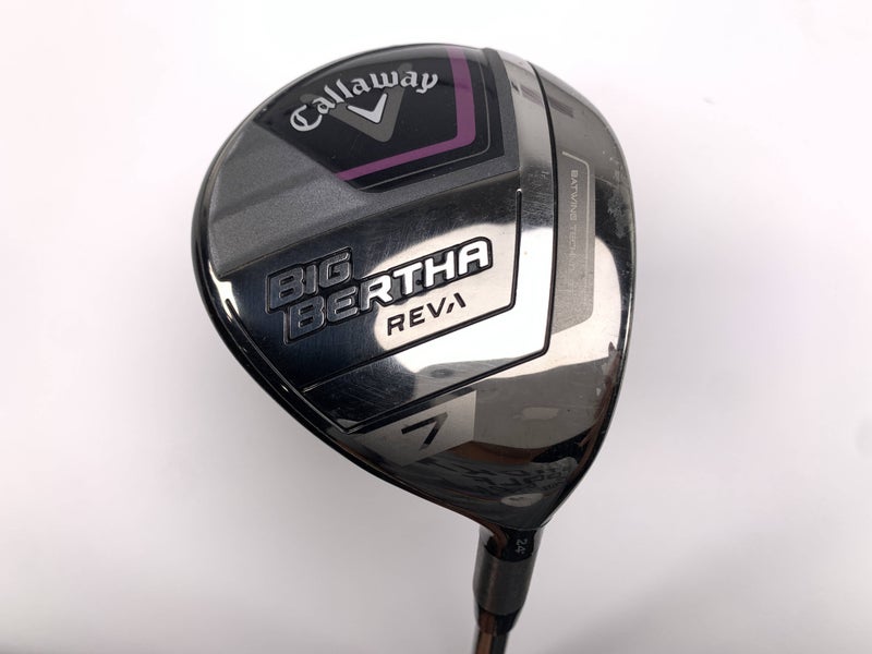 Callaway Big Bertha REVA 23 7 Fairway Wood 24* RCH 40W Ladies RH