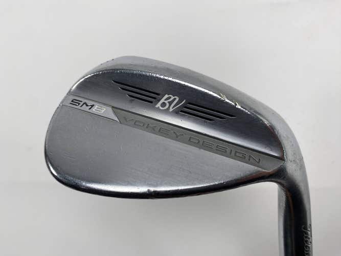 Titleist Vokey SM8 Tour Chrome Wedge 58* 12 Bounce D-Grind Wedge Steel Mens RH