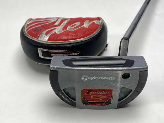 TaylorMade Spider GT Notchback Slant Putter 35" SuperStroke GTR 1.0 RH W/HC