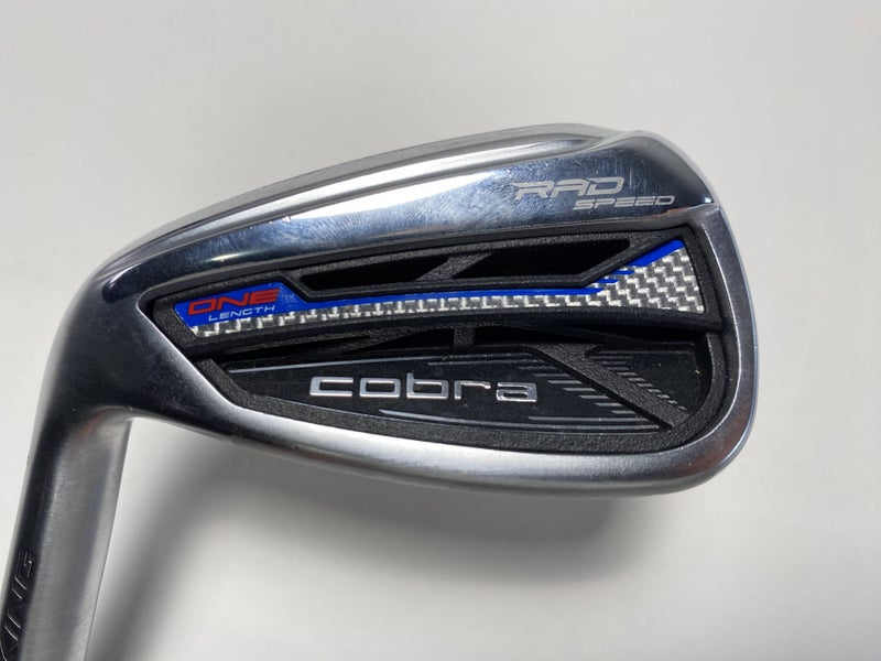 Cobra RAD Speed One Length 37" Pitching Wedge PW NS Pro 950 Stiff Steel Mens LH