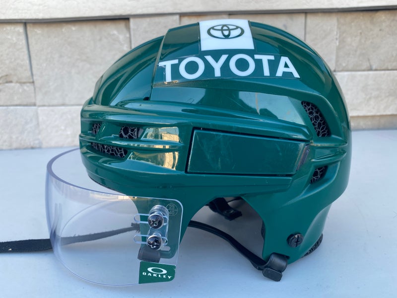 CCM SUPER TACKS X Pro Stock Hockey Helmet Green Small 7486