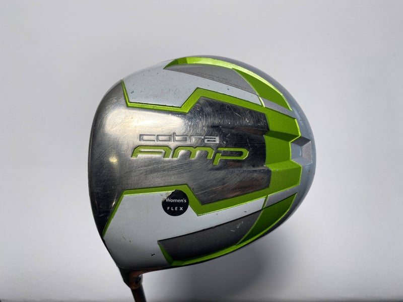 Cobra AMP Cell Womens Green Driver Aldila RIP 45g Ladies Graphite Womens LH