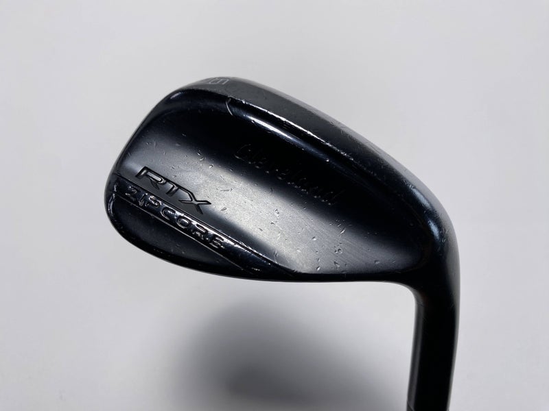 Cleveland RTX ZipCore Black Satin Sand Wedge SW 56* 10 True Temper DG Mens RH
