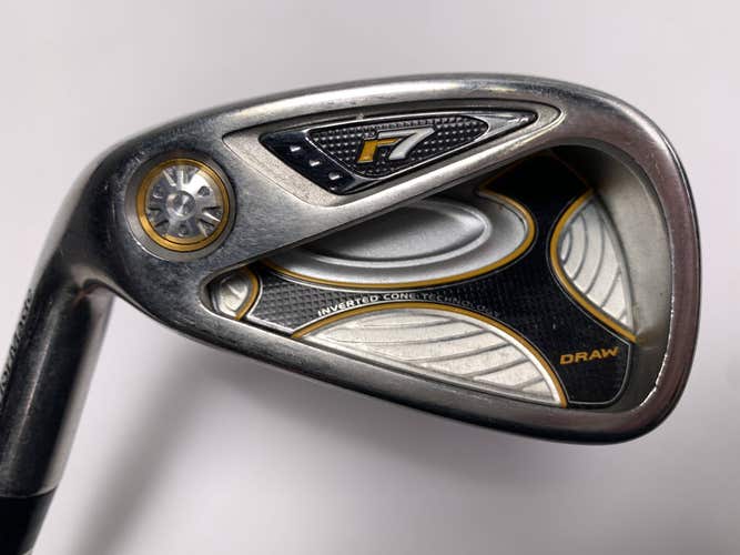 TaylorMade R7 Draw Single 6 Iron REAX Stiff Graphite Mens LH