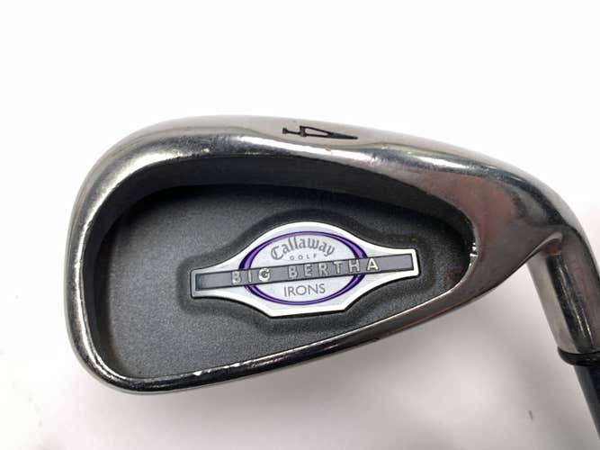 Callaway Big Bertha 2002 Single 4 Iron RCH 65i Ladies Graphite Womens RH