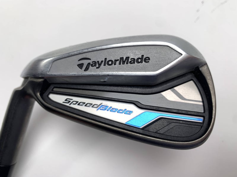 TaylorMade Speedblade Single 6 Iron VeloxT 65g Regular Graphite Mens LH