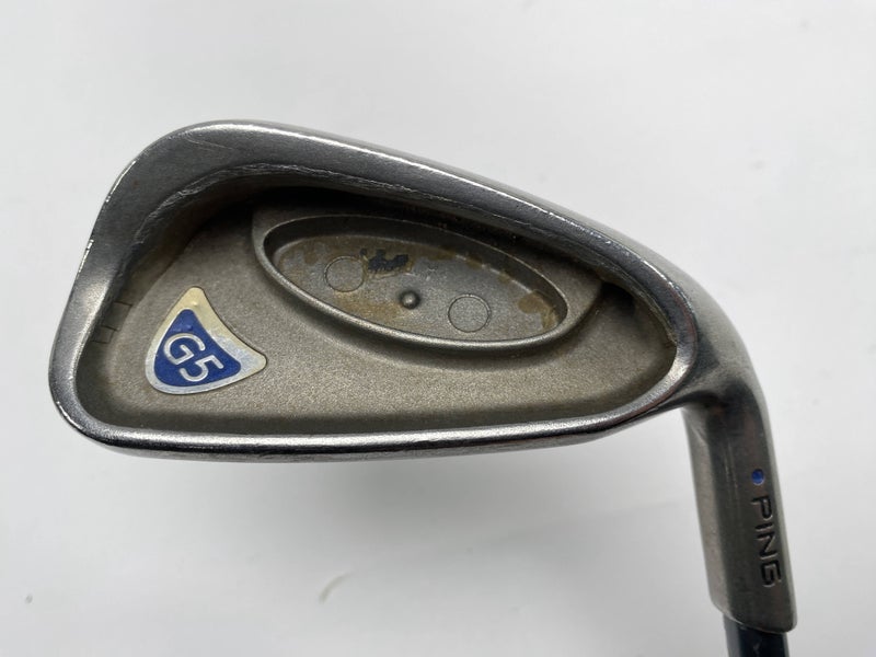 Ping G5 Single 7 Iron Blue Dot Matrix Studio 94 Stiff Graphite Mens RH