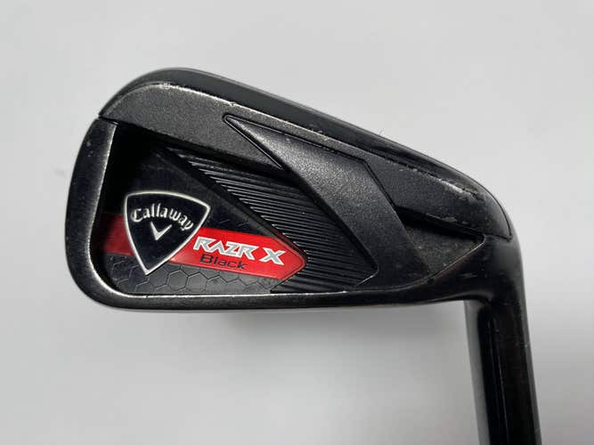 Callaway Razr X Black Combo Single 6 Iron Regular Graphite Mens RH