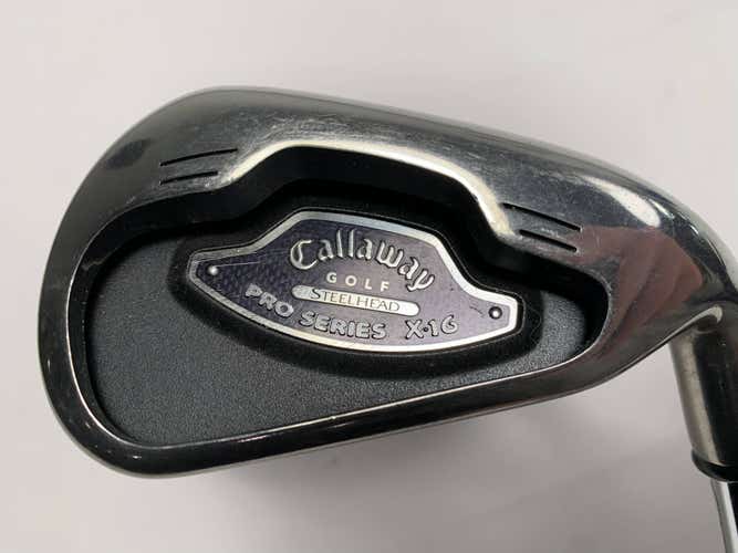 Callaway X-16 Pro Series Single 6 Iron True Temper DG S400 Stiff Steel Mens RH