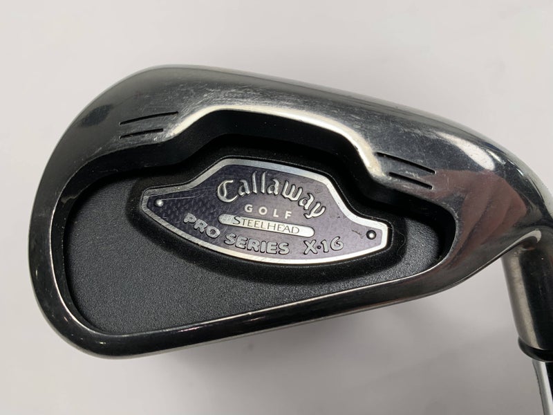Callaway X-16 Pro Series Single 6 Iron True Temper DG S400 Stiff Steel Mens RH