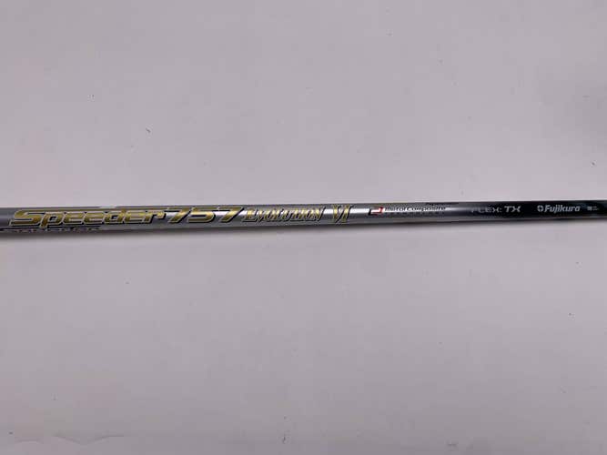 Fujikura Speeder 757 Evolution VI Tour XStiff Driver Shaft 43.5"-Taylormade
