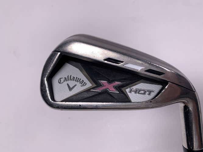 Callaway X Hot Womens 2013 Single 7 Iron X Hot Ladies Graphite Womens RH
