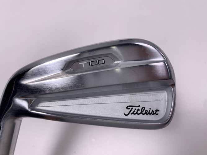 Titleist T100 2023 Single 4 Iron Project X Rifle 6.5 Extra Stiff Steel Mens LH