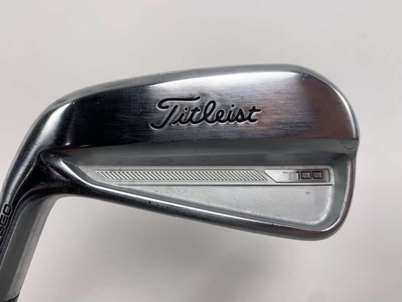 Titleist T100 2023 Single 4 Iron Project X Rifle 6.5 Extra Stiff Steel Mens LH