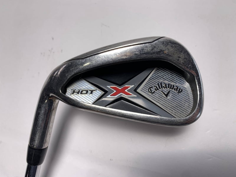 Callaway X Hot 19 Single 6 Iron True Temper XP 85 S300 Stiff Steel Mens LH