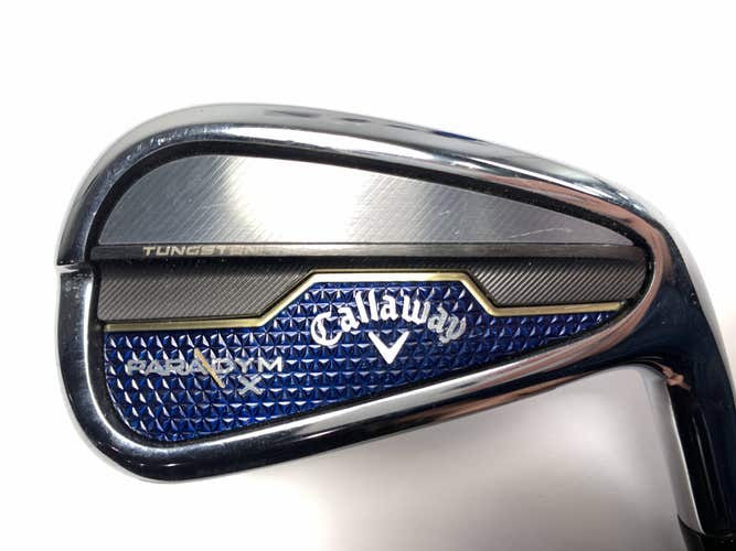 Callaway Paradym X Single 7 Iron Project X HZRDUS 5.5 Regular Graphite Mens RH