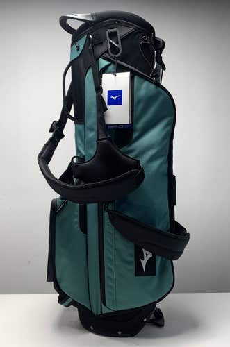 Mizuno BR-D3 Stand Bag Green 4-Way Divide Dual Strap Golf Bag NEW