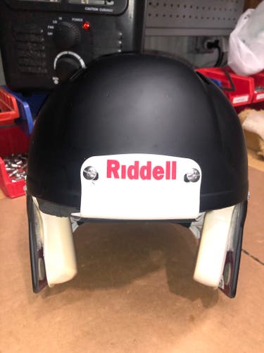 USED RIDDELL SPEED ADULT HELMET - MEDIUM - FLAT BLACK - REJECT