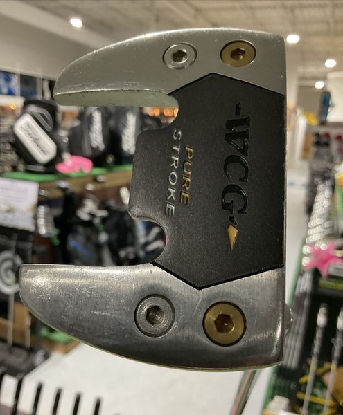 WCG PURE STROKE 36.5" Right-Handed Mid-Mallet Putter SUPER STROKE 10.5" Grip