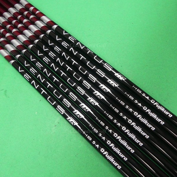 NEW Fujikura Ventus TR Red HB 5-A .370 Senior 41.5" Hybrid Iron Shafts SET OF 8