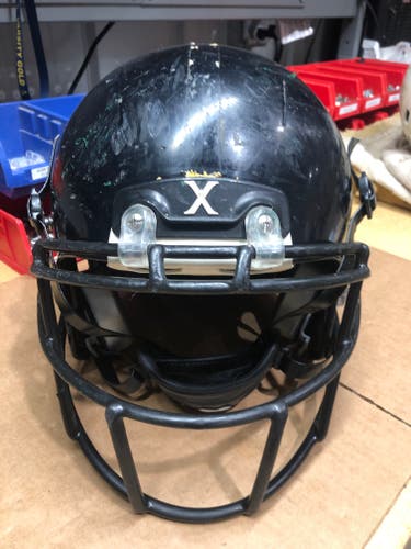 USED XENITH X2E+ YOUTH FOOTBALL HELMET - LARGE - BLACK