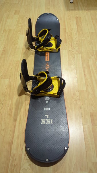 Rossignol Accelerator Snowboard 155cm All Mountain With Bindings Medium Directional Twin (Used)