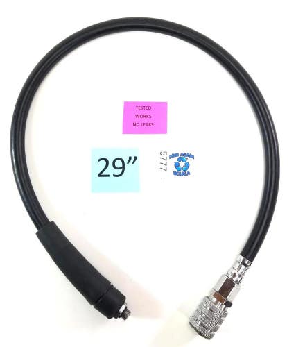Scubapro Air 2 BCD BC Octo Inflator Hose Air Source 29" Scuba Dive Atomic SS1
