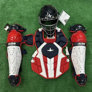 All Star Top Star Intermediate Ages 13-15 Baseball Catchers Gear Set - USA