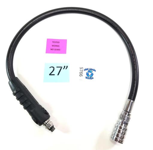 Scubapro Air 2 BCD BC Octo Inflator Hose Air Source 27" Scuba Dive Atomic SS1
