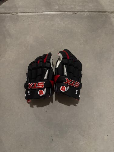 STX Surgeon RZR Lacrosse Gloves 12" (New)