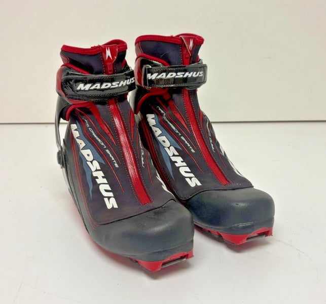 Madshus Nano Carbon Skate Cross Country Ski Boots US Men's 9.5 EU 43 GREAT