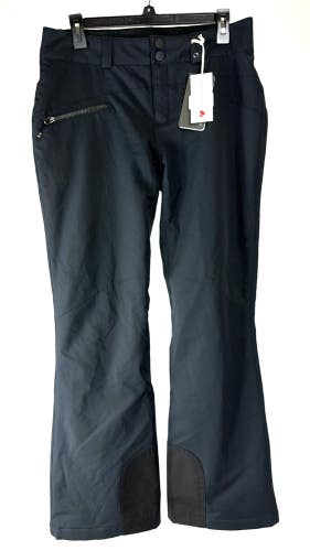 Obermeyer Malta Pant Ski Pants Snow Black Pockets Winter Women's Size 6 NWT