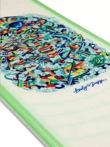 Used 154cm Limited Edition Ride ANDY DAYZE X WAR PIG Snowboard Without Bindings