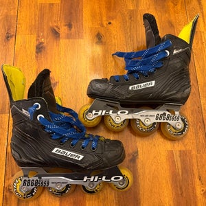 Bauer RS Inline Skates Regular Width Size 1 (Used)
