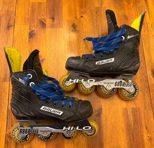 Bauer RS Inline Skates Regular Width Size 1 (Used)