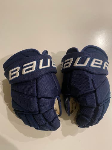 Bauer Gloves 13" Pro Stock (Used) Madison Capitols USHL Gloves