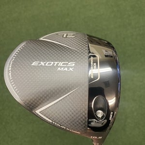 NEW Tour Edge Exotics 2025 Max 10K 10.5 Deg Driver Fujikura Ventus Red 5 Reg
