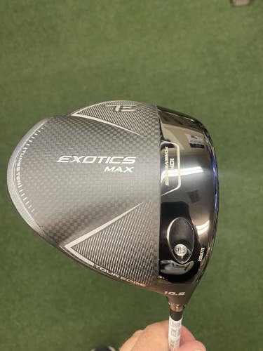 NEW Tour Edge Exotics 2025 Max 10K 10.5 Deg Driver Fujikura Ventus Red 5 Reg