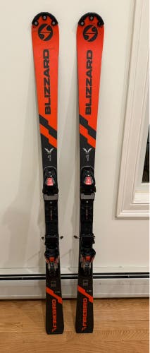 Unisex Blizzard  149 cm SL Racing Skis With Bindings Max Din 10 (Used)